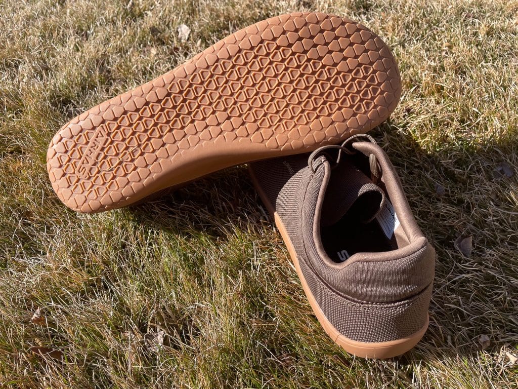 AIRHAS Mens Knit Mesh Sneakers Size 9.5 Brown  Lace Up Walking Shoe Airhas Barefoot Shoes Review | Ruin Your Knees main image 4