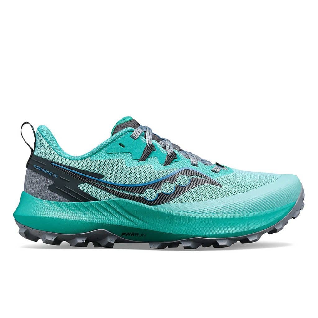 saucony peregrine 14 mint