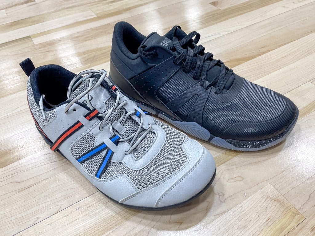 xero shoes prio vs x1